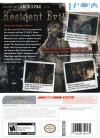 Resident Evil Archives: Resident Evil Box Art Back